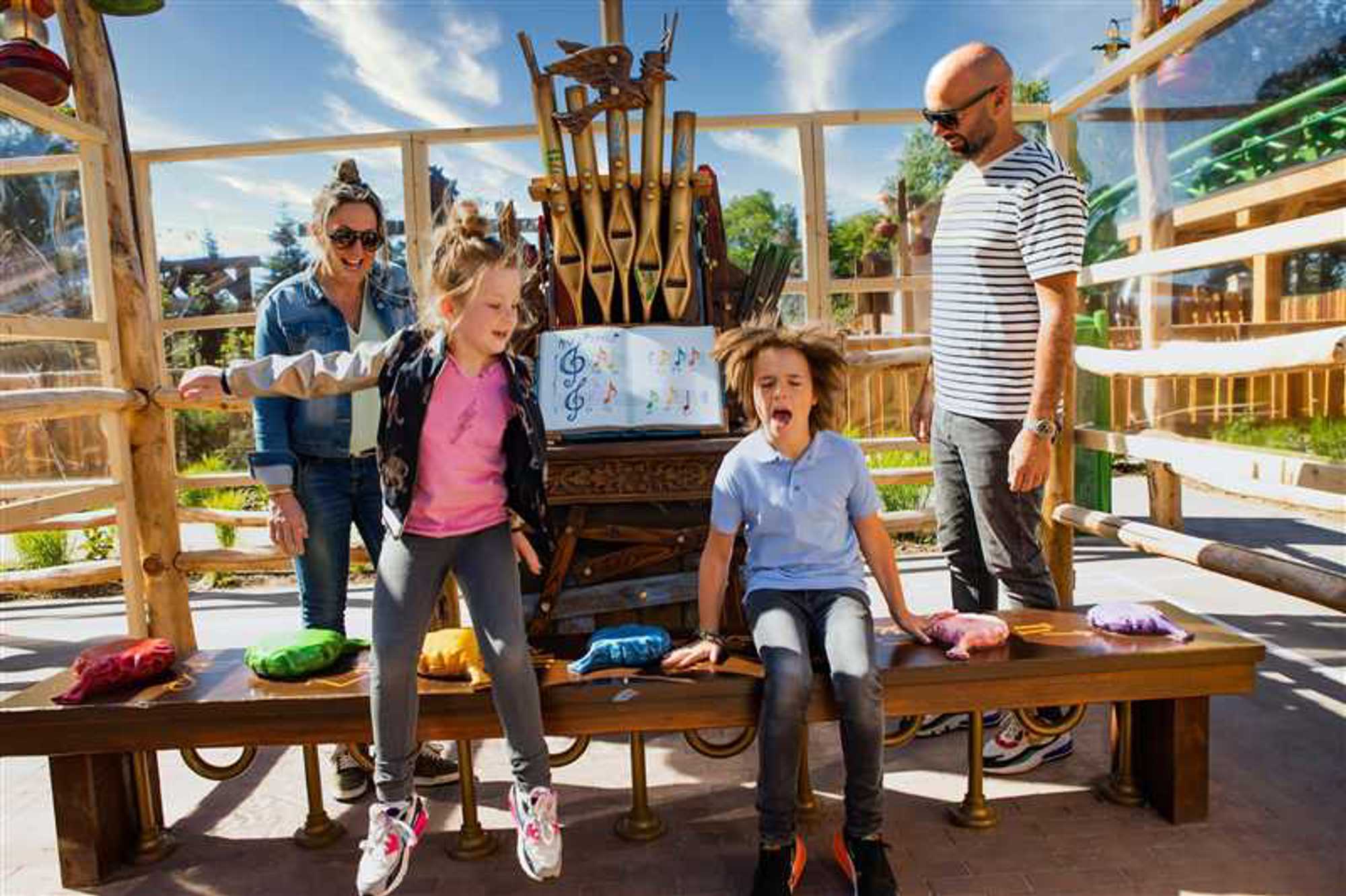 Het scheetkussenorgel van Max en Moritz in de Efteling